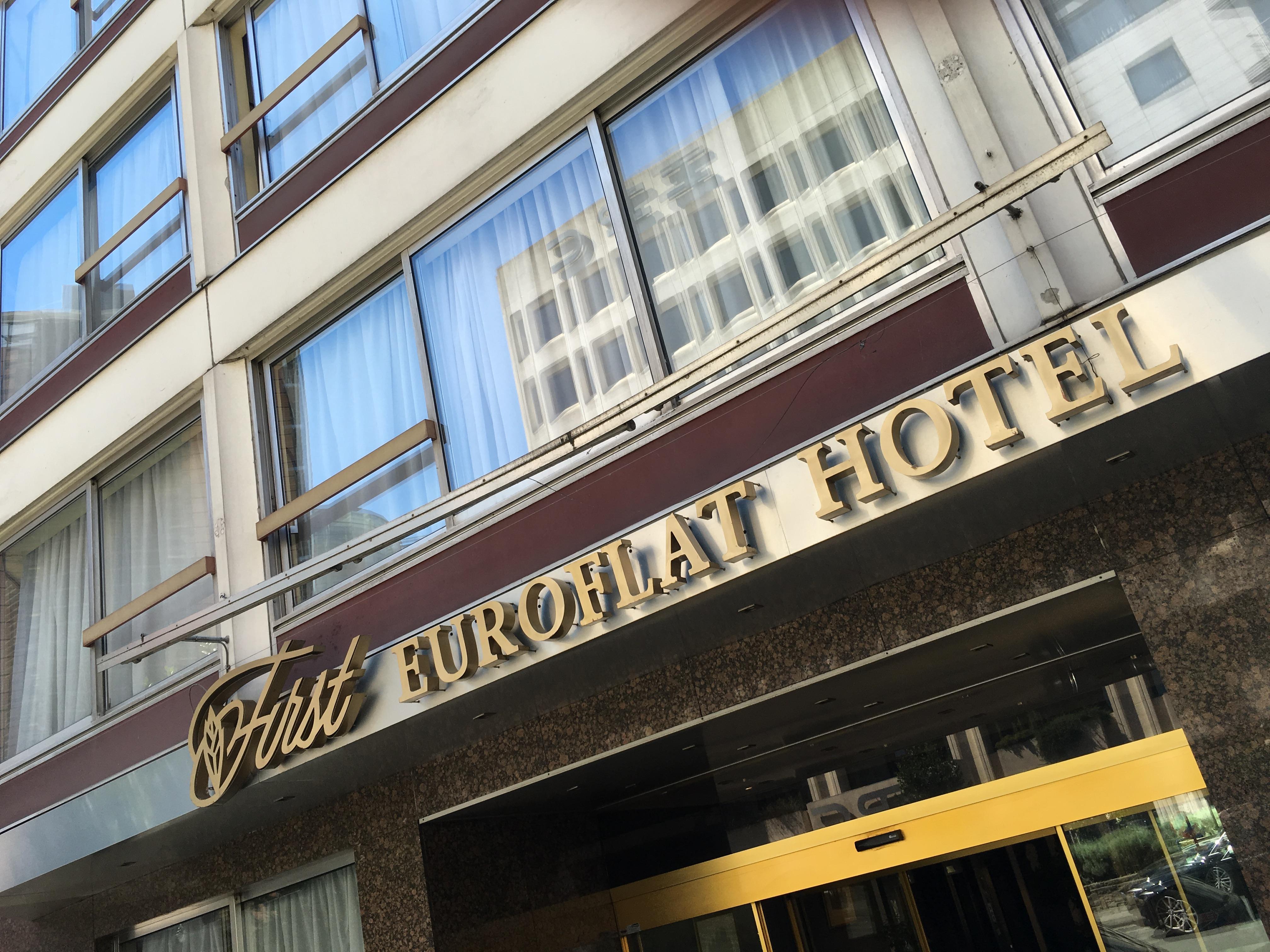 First Euroflat Hotel Brussel Bagian luar foto