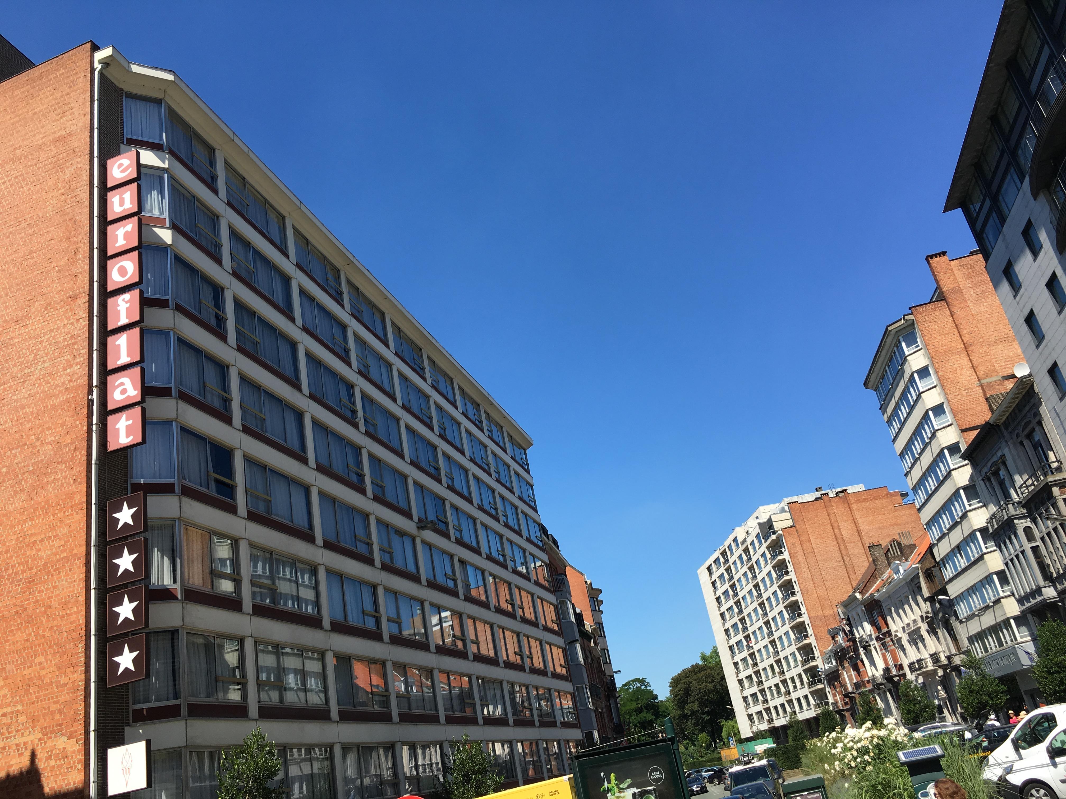 First Euroflat Hotel Brussel Bagian luar foto